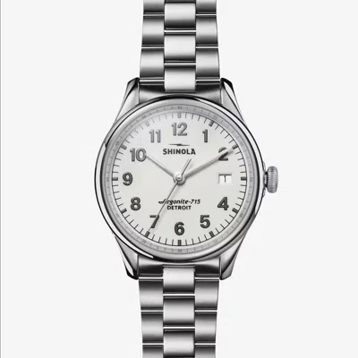 Pre-owned Shinola The Vinton 38mm Men/women - Free Expedited Shipping