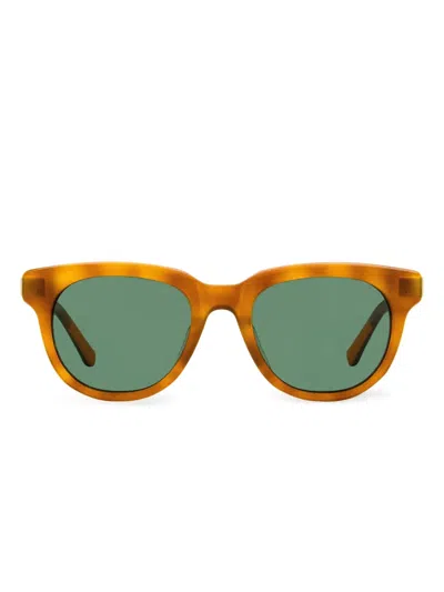 Shinola Thunderbolt Rectangular Sunglasses
