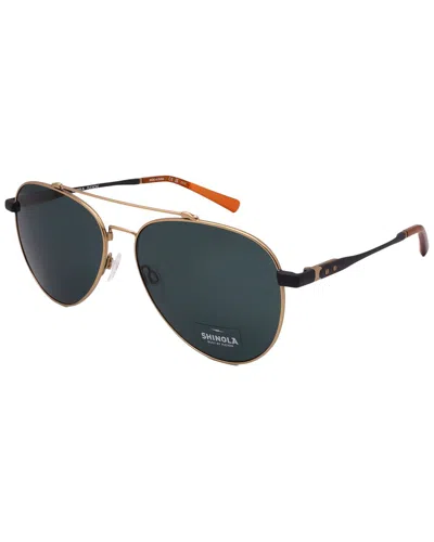 Shinola Unisex Sh2101s 60mm Sunglasses