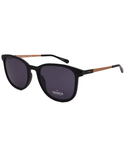 Shinola Unisex Sh3701 52mm Sunglasses In Black