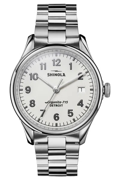 Shinola Vinton 38mm Watch In White