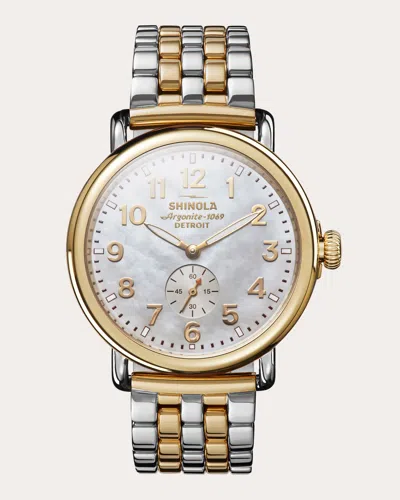 Shinola The Runwell 41mm In Neutrals