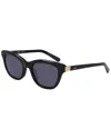 Shinola Grey Cat Eye Ladies Sunglasses Sh1503s 001 52