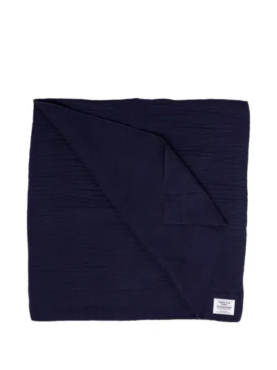 Shinto Inner Pile Bath Towel In Blue