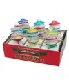 Shiny Brite Christmas Confetti Lanterns, Set Of 6