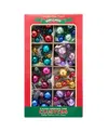 Shiny Brite Vivid Vintage Clusters, Set Of 8