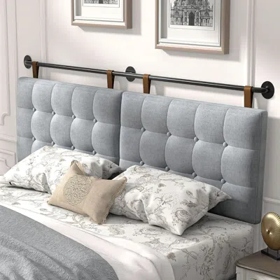 Shipitfurniture Adjustable Wall Mounted King Size Headboard With Tufting