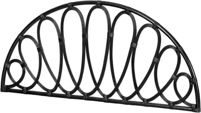 Shipitfurniture Elegant Wall-mounted Headboard With Curvaceous Flower Petals