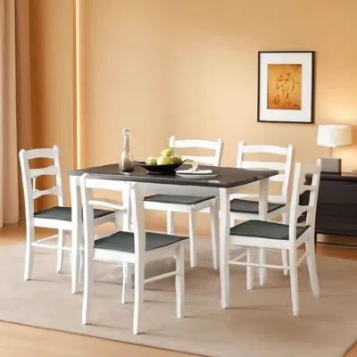 Shipitfurniture Handcrafted Solid Wood Mid Century Dinette Set Four