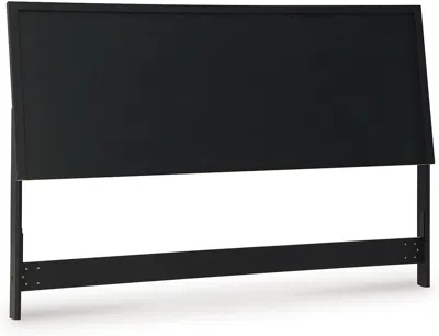 Shipitfurniture Modern Black Queen Panel Headboard For Stylish Bedrooms