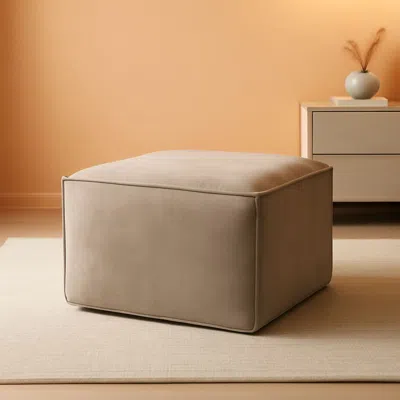 Shipitfurniture Modular Sectional Sofa Ottoman 31.5 Inches Espresso