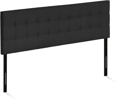 Shipitfurniture Stylish Black King Headboard For Cozy Bedroom Space