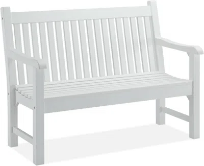 Shipitfurniture Two Person Weatherproof Poly Lumber Outdoor Bench Seating