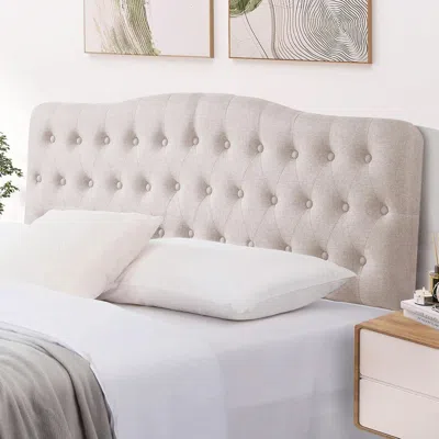 Shipitfurniture Upholstered Queen Headboard With Adjustable Height And Style