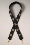 Shiraleah Beaded Bag Strap In Black