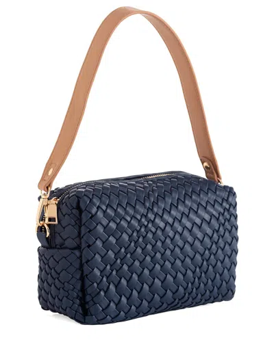 Shiraleah Blythe Boxy Crossbody In Blue