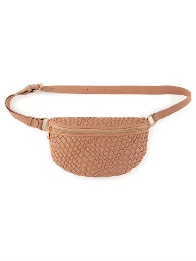 Shiraleah Blythe Sling Bag In Almond In Pink