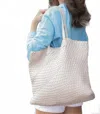 Shiraleah Blythe Stone Tote In Beige In White