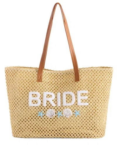 Shiraleah Bride Shell Tote In Brown