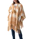 Shiraleah Callie Game Day Cape In Brown