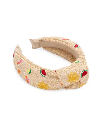Shiraleah Calypso Knotted Headband In Neutral