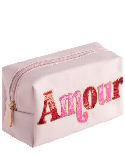 Shiraleah Cara Amour Zip Pouch In Pink