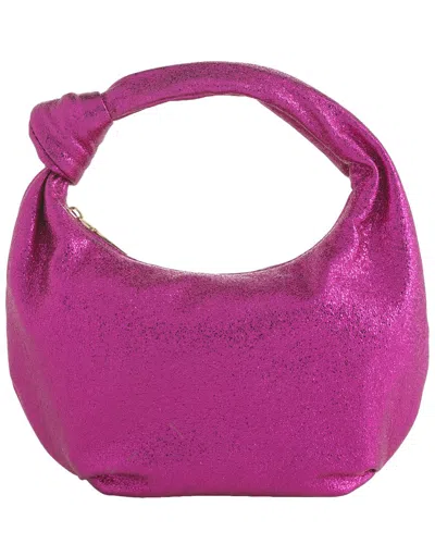 SHIRALEAH SHIRALEAH CHRISSY KNOTTED METALLIC TOP