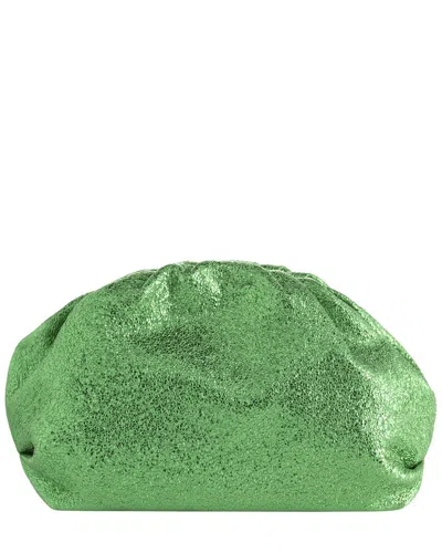 Shiraleah Chrissy Metallic Clutch In Green