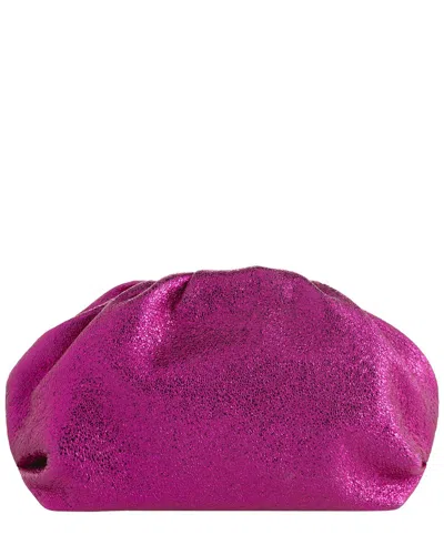 Shiraleah Chrissy Metallic Clutch In Pink