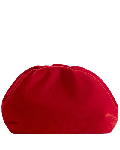 Shiraleah Chrissy Velvet Clutch In Red