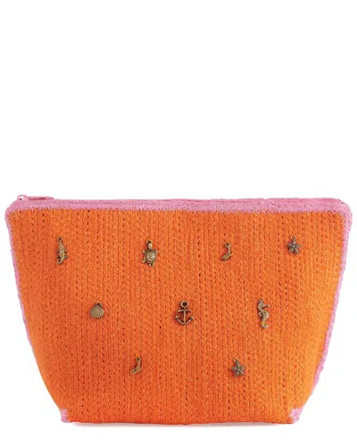 Shiraleah Cici Zip Pouch In Orange