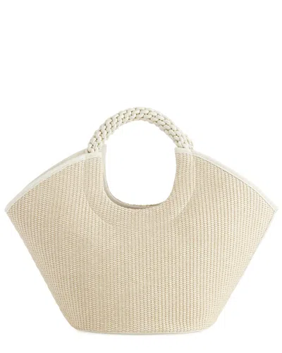 Shiraleah Clara Top Handle Bag In White