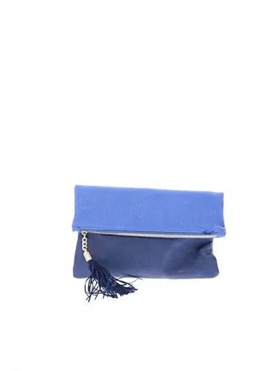 Pre-owned Shiraleah Clutch In Blue