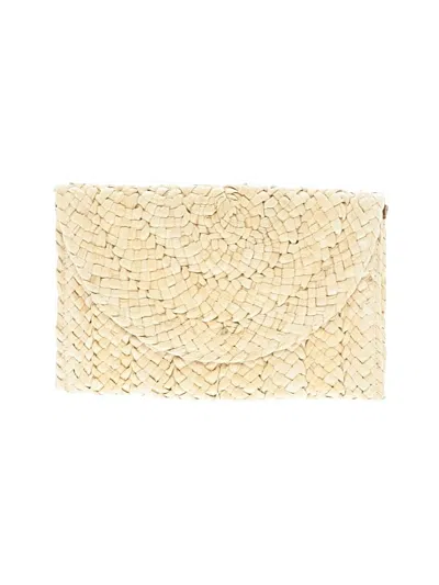 Pre-owned Shiraleah Clutch In Ivory