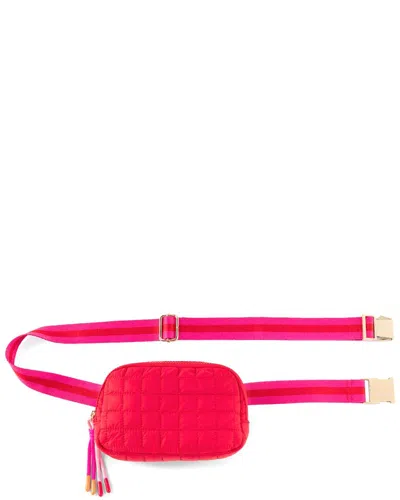 Shiraleah Ezra Belt Bag In Pink