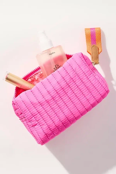 Shiraleah Ezra Small Boxy Cosmetic Bag In Transparent