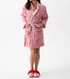 Shiraleah Felicity Robe In Candy Cane