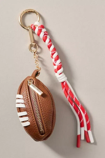 Shiraleah Football Bag Charm In Red