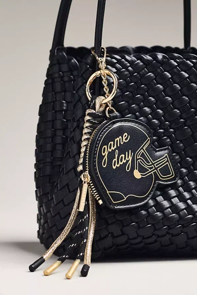 Shiraleah Game Day Helmet Bag Charm In Black