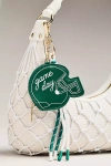 Shiraleah Game Day Helmet Bag Charm In Green