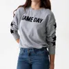 Shiraleah Game Day Sweatshirt In Smoke In Grey