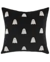 Shiraleah Ghosts Pillow In Black