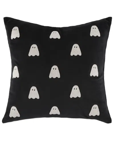 Shiraleah Ghosts Pillow In Black