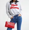 Shiraleah Heart Breaker Sweatshirt In Grey In Grey