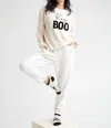 Shiraleah Hey Boo Sweatshirt In Putty In Yellow