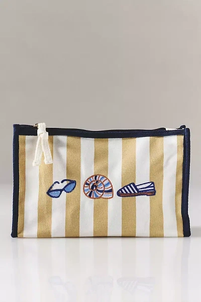 Shiraleah Icon Zip Pouch In Multi