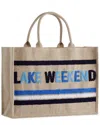 Shiraleah Lake Weekend Beach Bag In Brown
