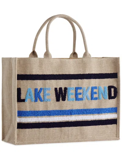 Shiraleah Lake Weekend Beach Bag In Brown