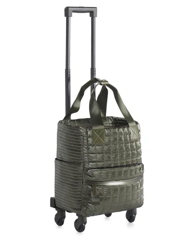 Shiraleah Logan 360 Roller Tote In Green