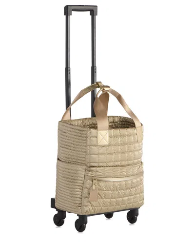 Shiraleah Logan 360 Roller Tote In Nude
